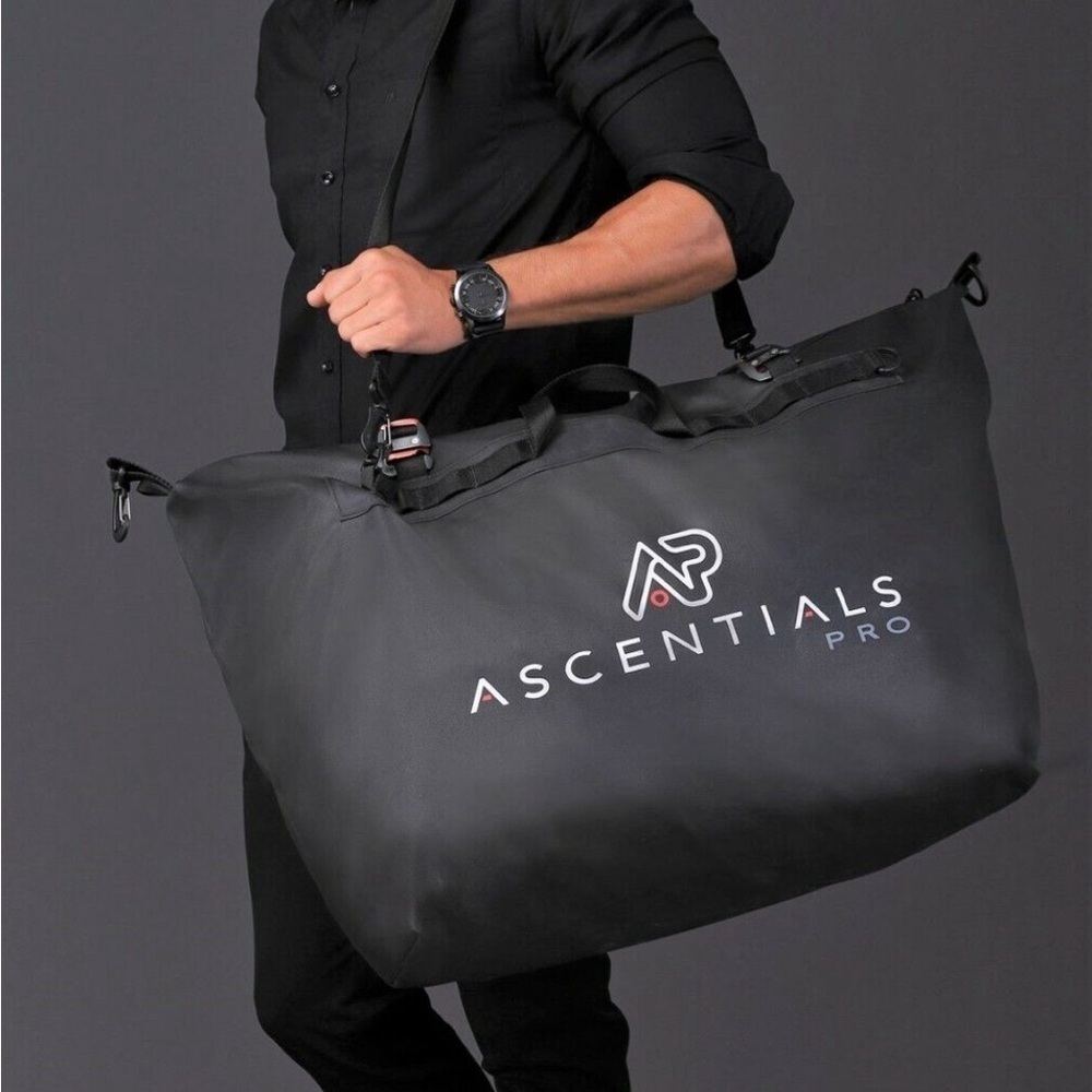 Ascentials Pro Hemisphere 80L Large Duffel Bag Black